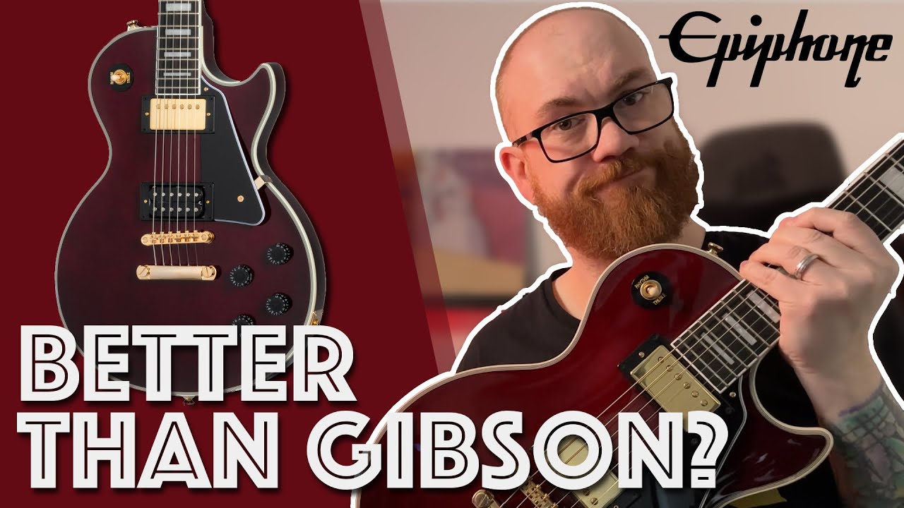Лучше, чем Gibson... Epiphone Jerry Cantrell Les Paul Custom 'Wino'