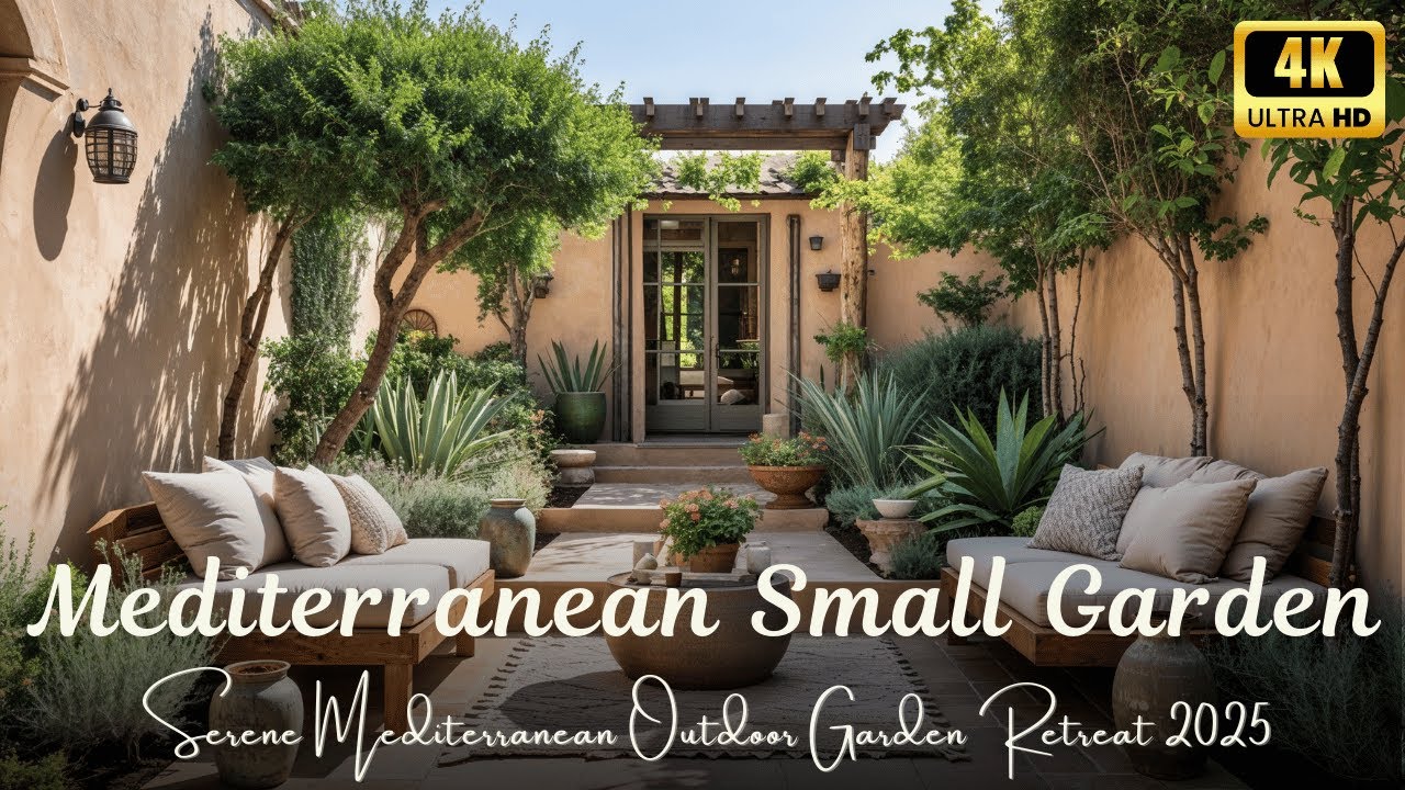 Small Mediterranean Garden Ideas: Your Serene Outdoor Retreat 2025