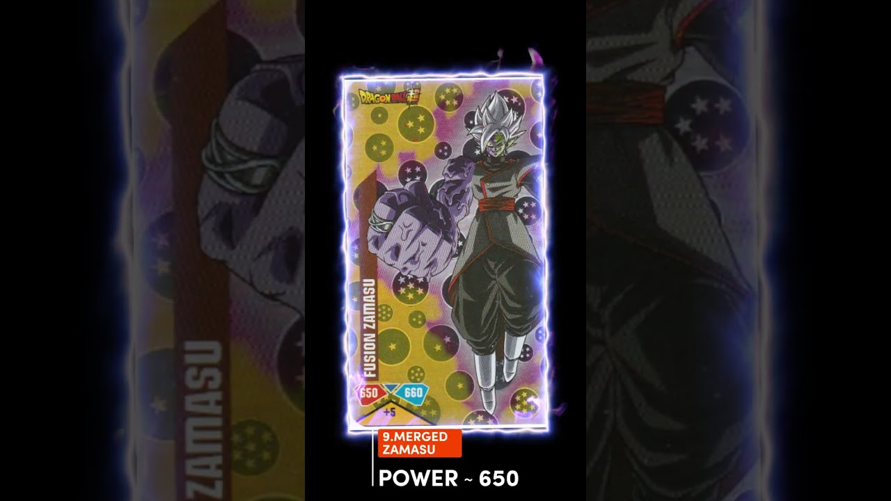 Top 12 STRONGEST DBS Lamin Card Fighters