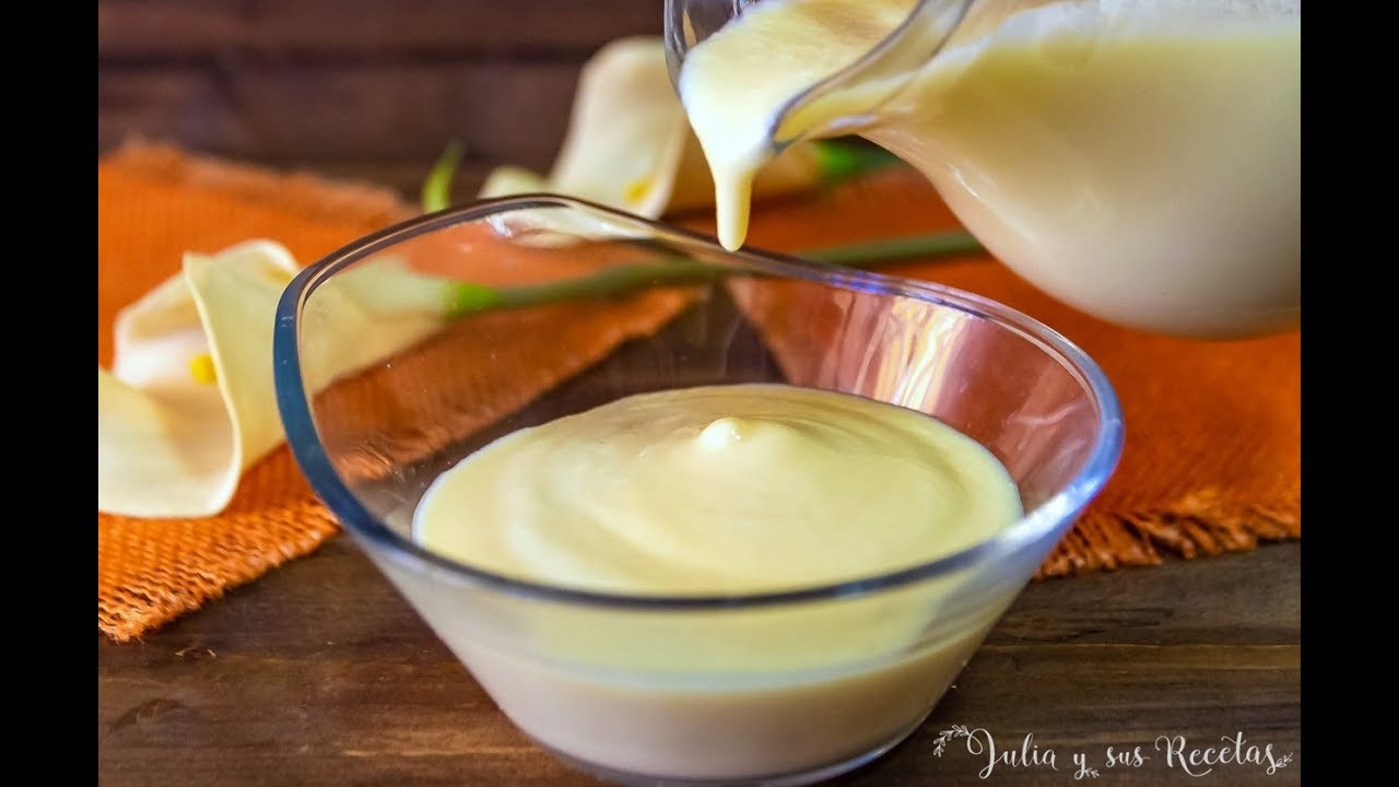 C&oacute;mo hacer Crema inglesa | PARA BASE DE HELADOS, MOUSSE, POSTRES...
