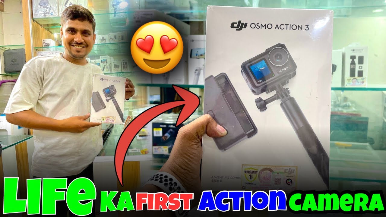 DJI OSMO ACTION 3 🥰 MY FIRST ACTION CAMERA JOURNEY 