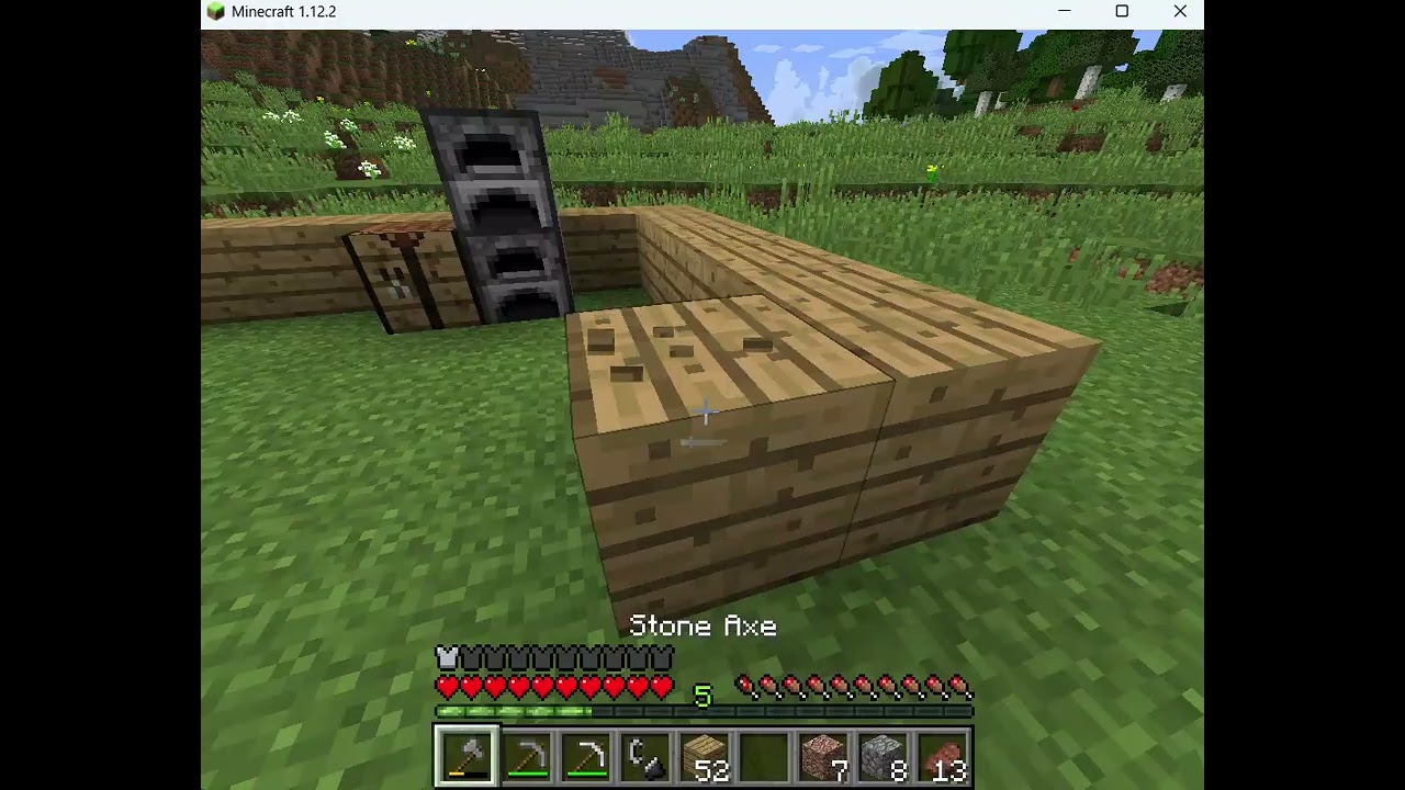 Vanilla Ep. 2 - house building!