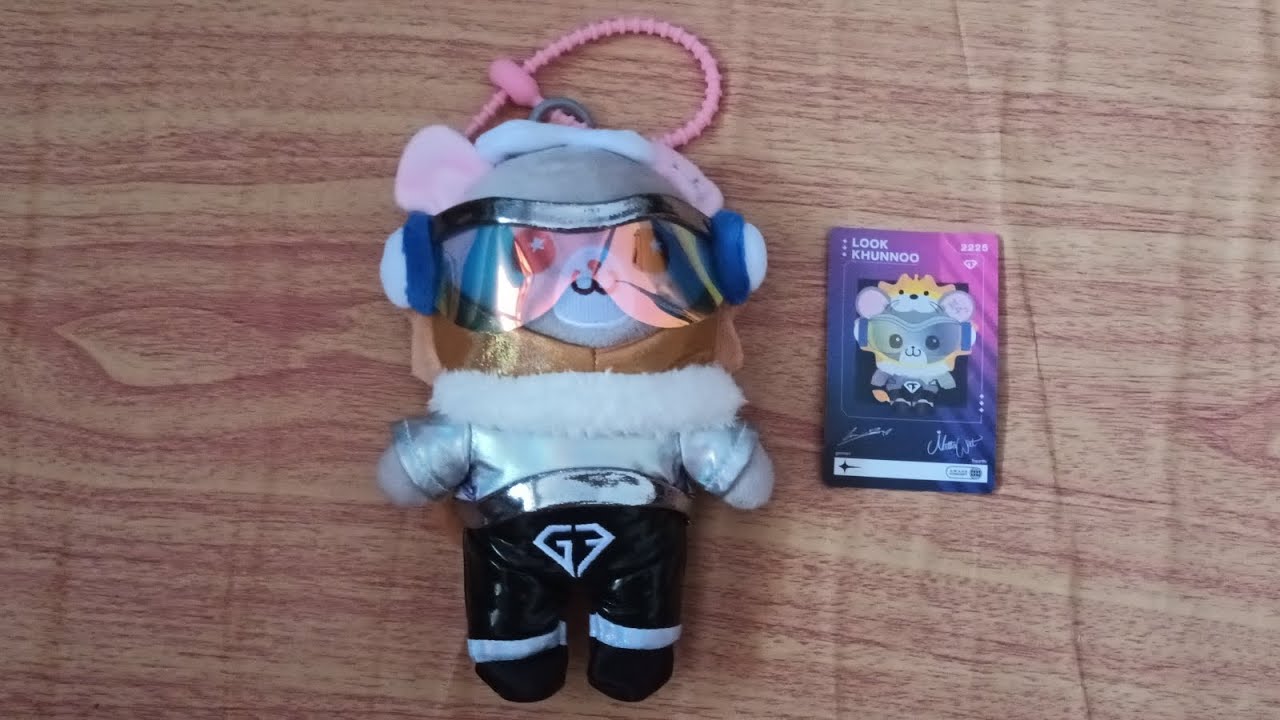 UNBOXING LOOK KHUNNOO CYBERVERSE BY GEMINIFOURTH DOLL KEYCHAIN