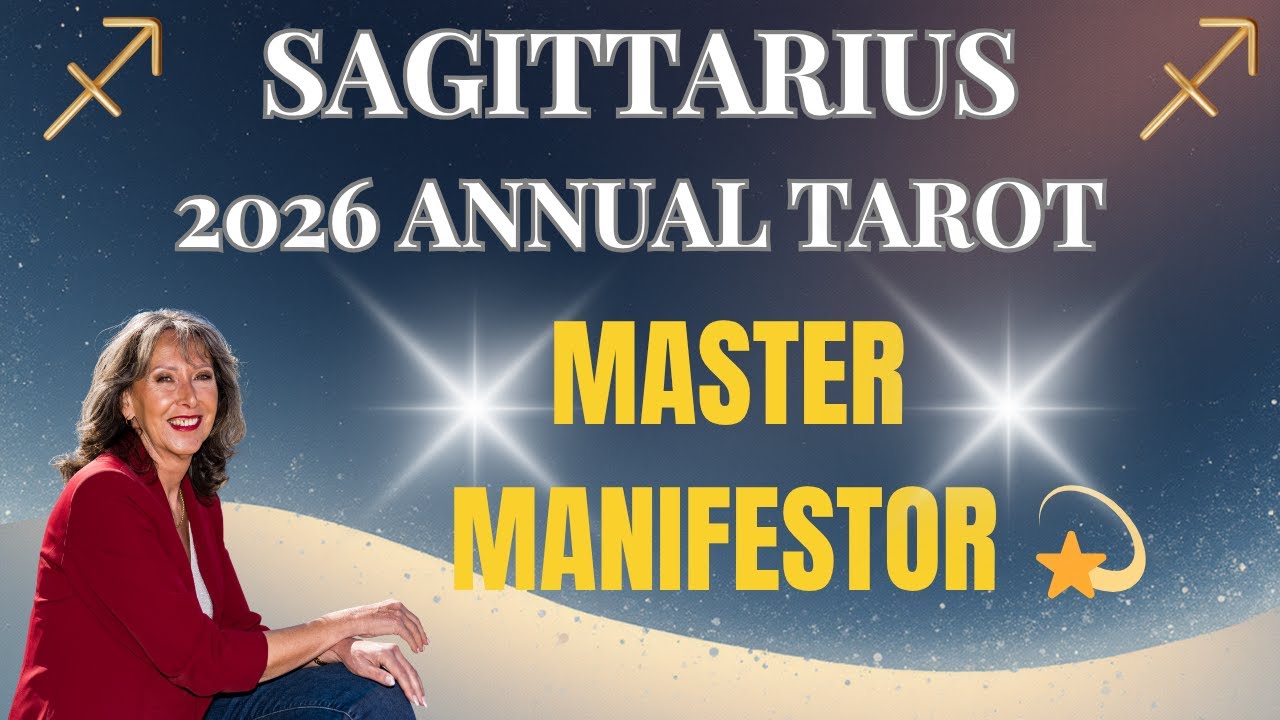 SAGITTARIUS ♐ The Year You Become a Master Manifestor! 💫 Your Best Self! 2026 ANNUAL TAROT