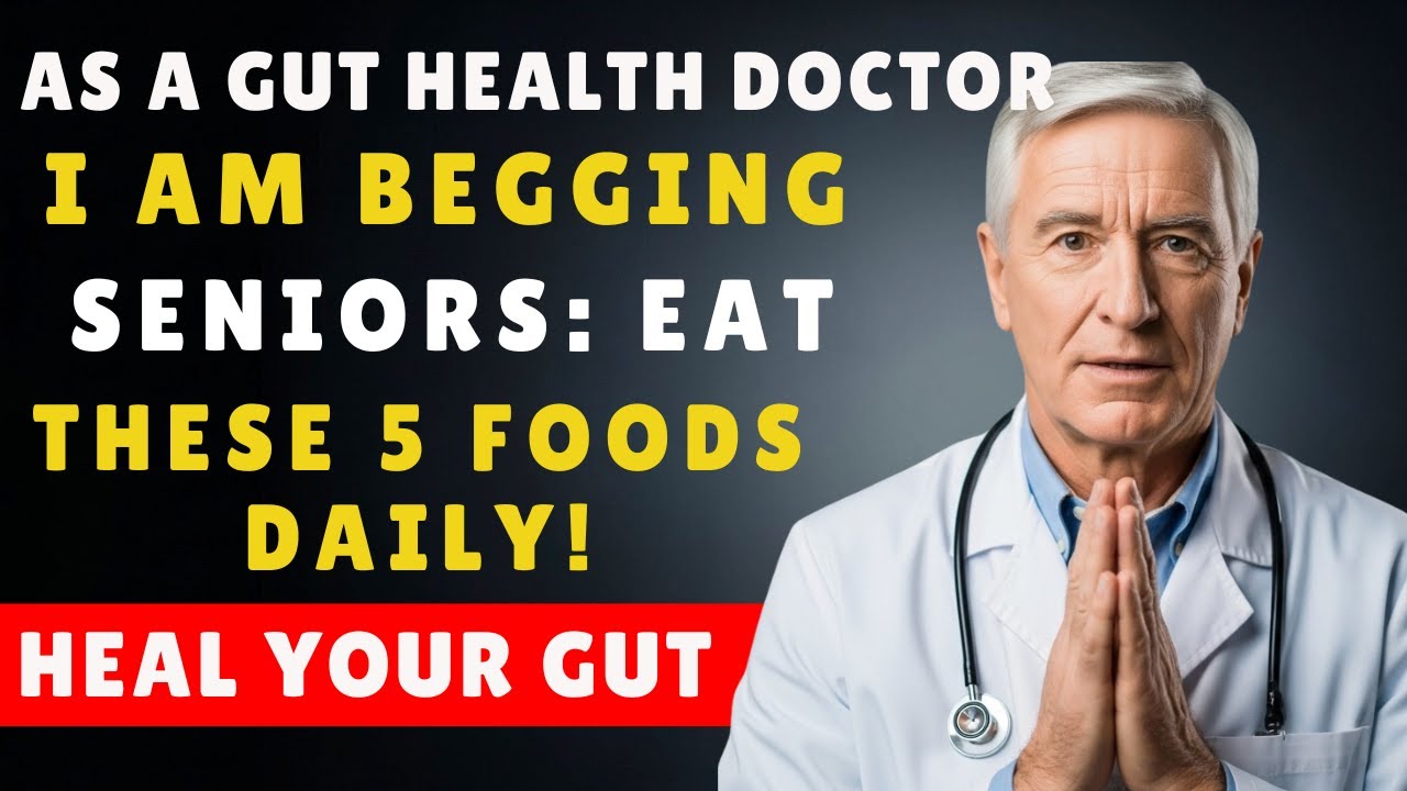 Seniors: Eat THESE 5 Prebiotic Foods Daily and Stop Gut Problems Forever | Health Tips
