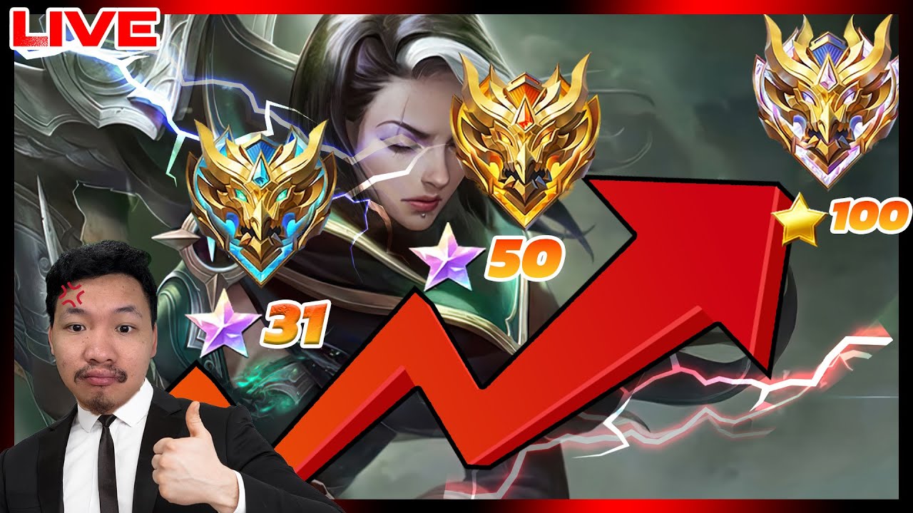 Mlbb : ไต่แรงค์ไป 100 ดาว วันที่ 8