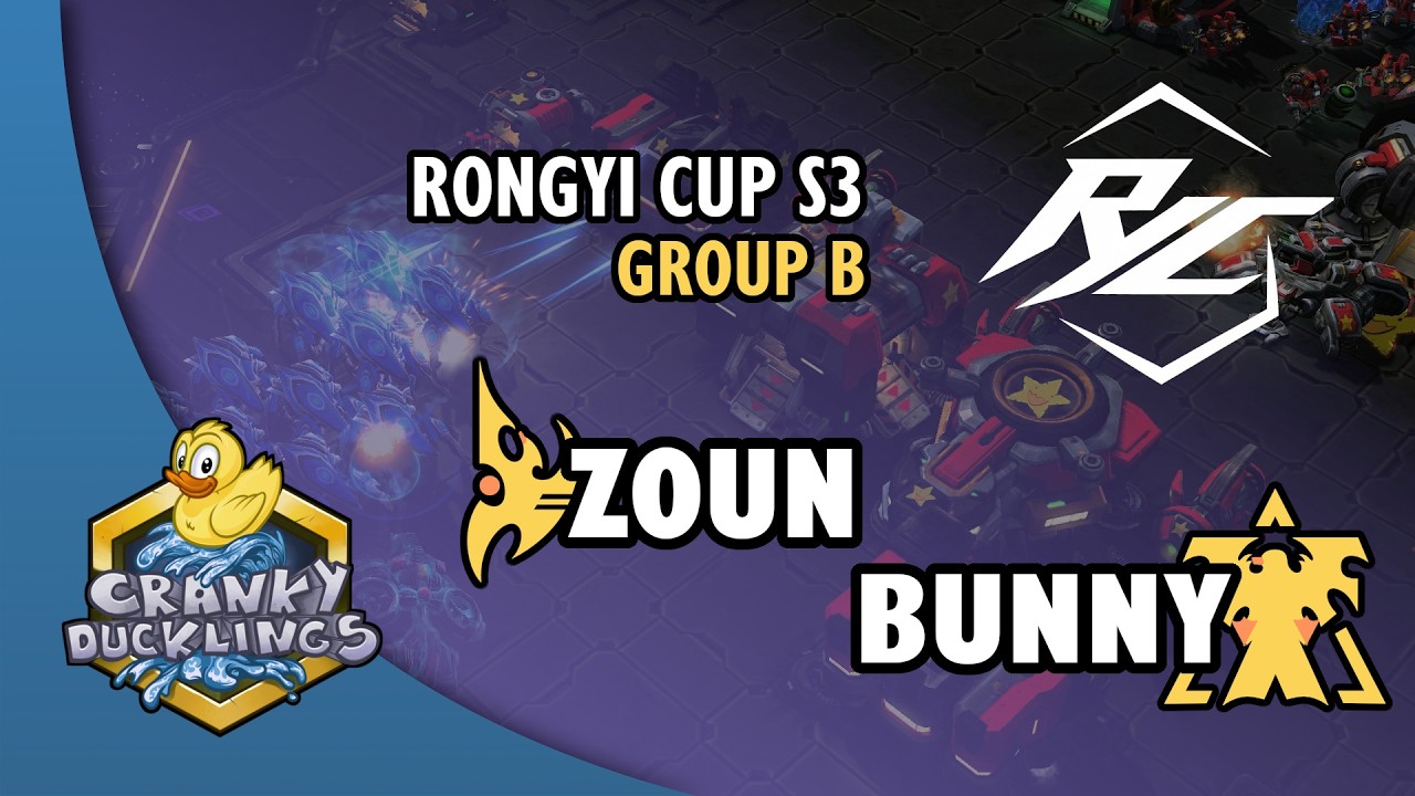 Zoun vs Bunny - PvT | Rongyi Cup Season 3 - Group B | StarCraft 2 Tournament