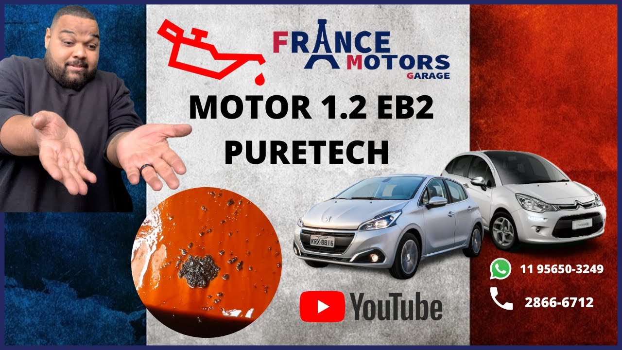 Motor 1.2 PURETECH com luz de óleo acesa #renault #peugeot #citroen #ds @Andercar SERVICE