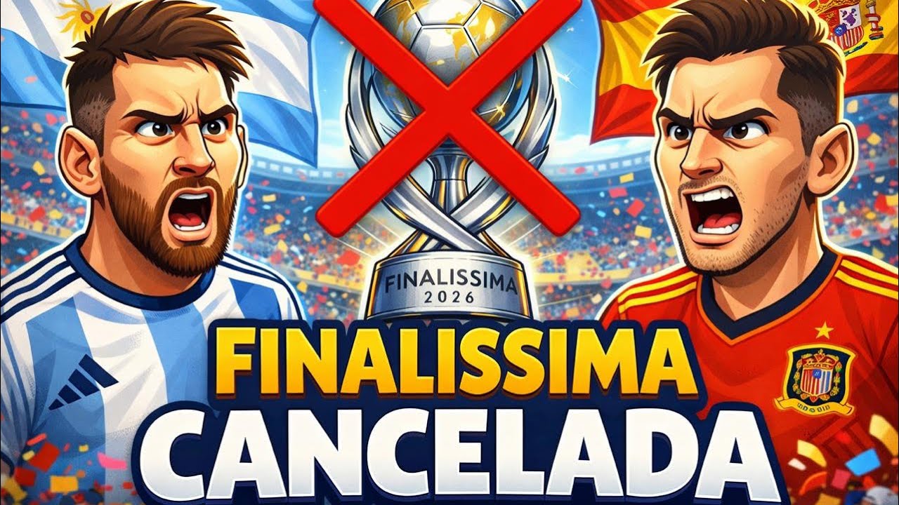 LA FINALISSIMA cancelada &iquest;Guerra de Egos entre Conmebol y la UEFA? O simplemente no hubo condiciones