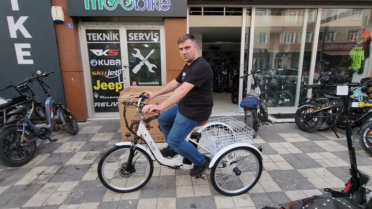 3 tekerlekli elektrikli bisiklet ARC 705