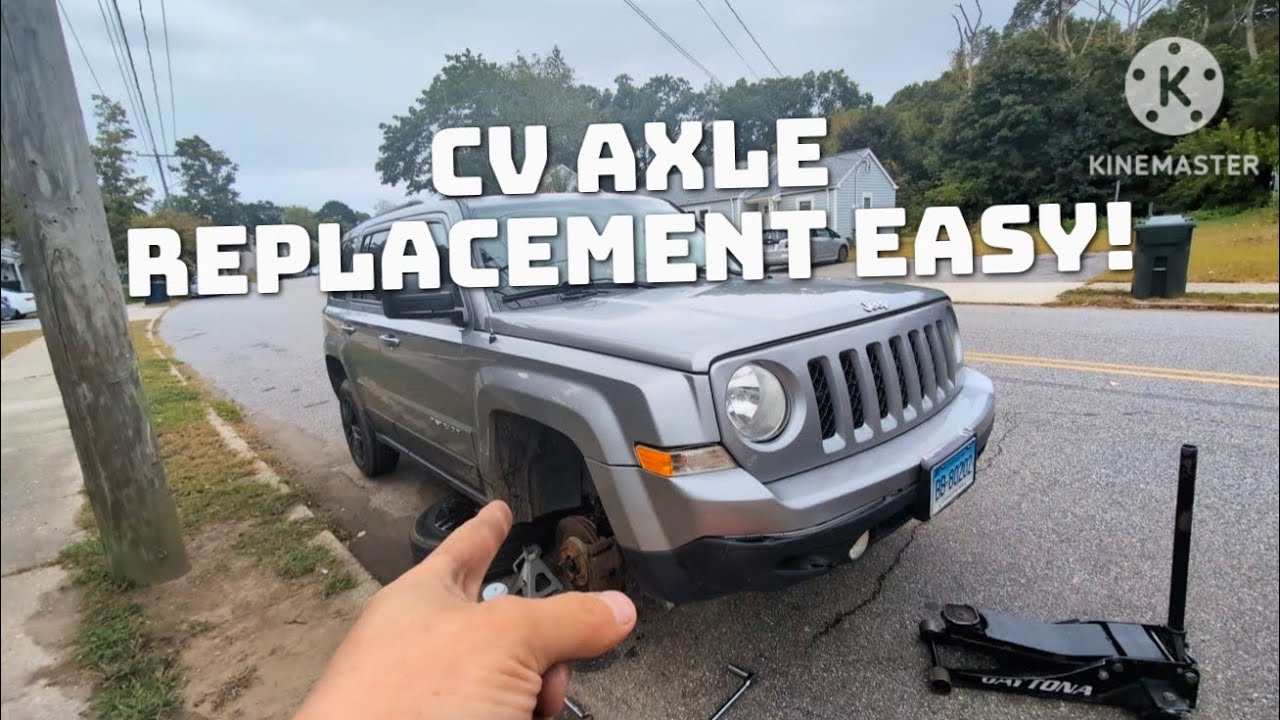 2015 Jeep Patriot CV Axle Replacement #cgfix #cvaxle #axles