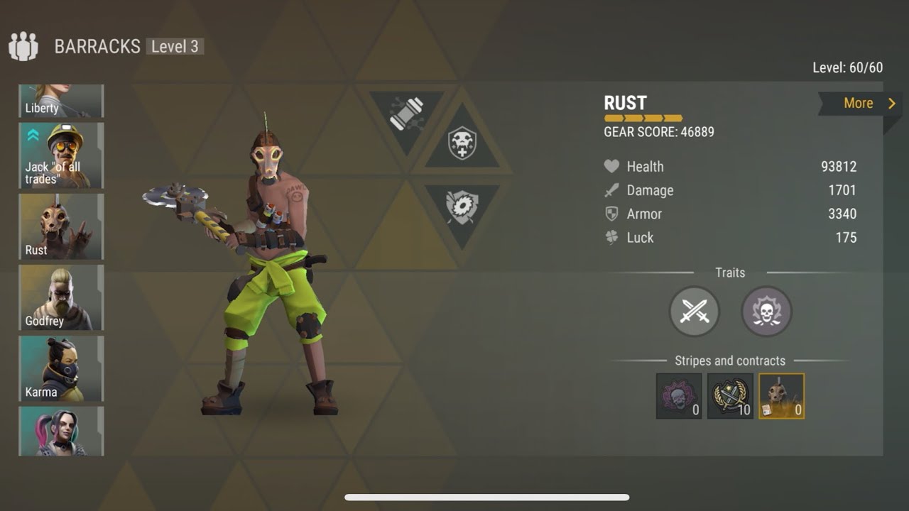 Maxing Rust Level for Settlement Expeditions is n Last Day on Earth