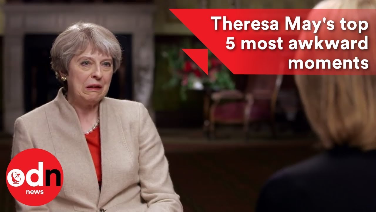 Theresa May's top 5 most awkward moments