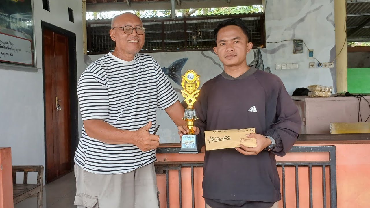 Event bulanan lomba mancing ikan lele di KP. Tirtawangi genteng banyuwangi