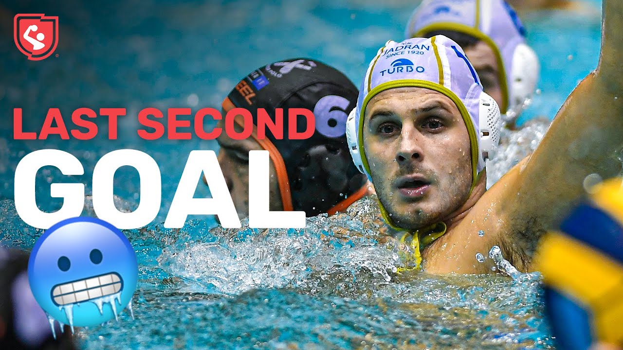 He Beat The Buzzer 😱 | Best Goals | Champions League Water Polo Matchday 1