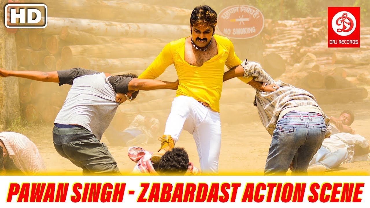 Pawan Singh - Zabardast Action Scene - Maine Unko Sajan Chun Liya - Pawan Bhaiya Ka Fight Scenes