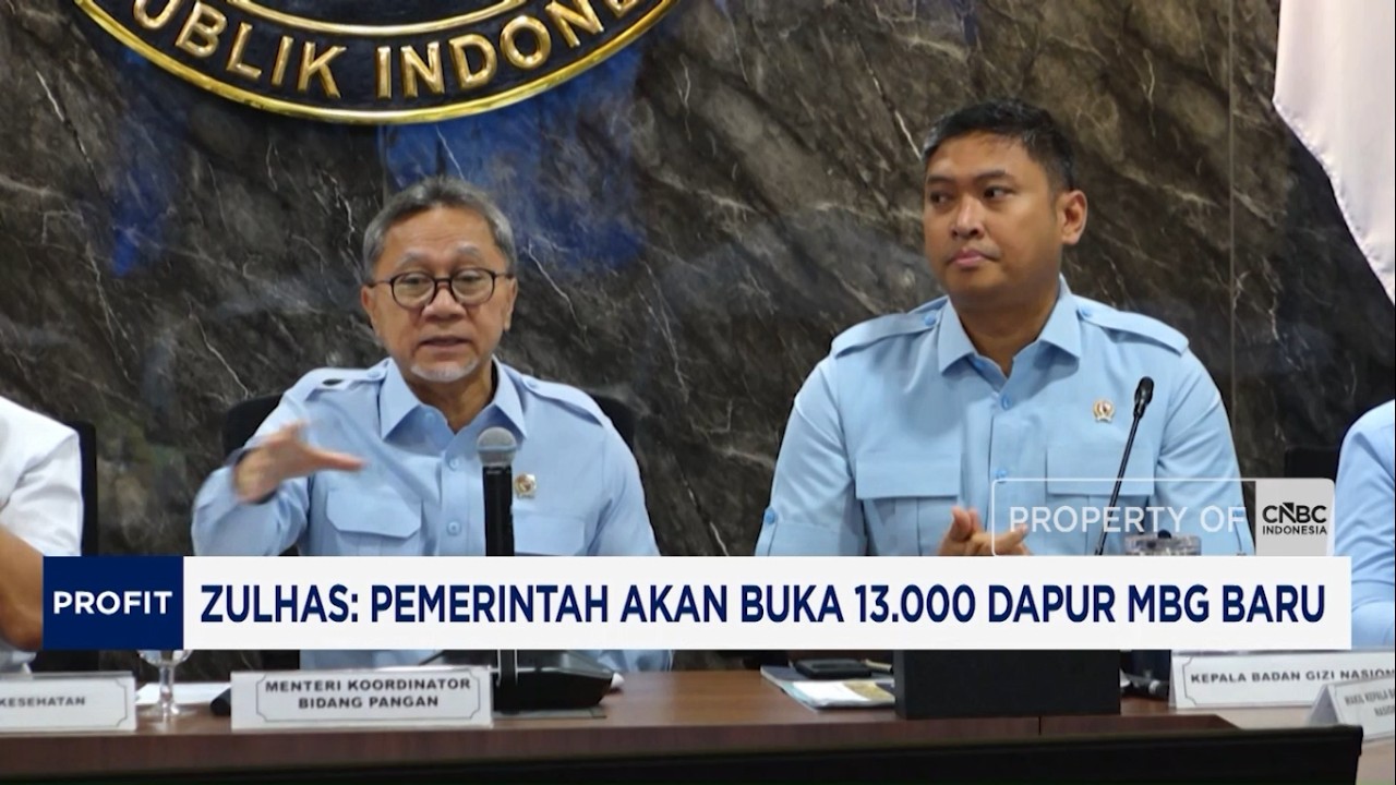 Zulhas: Government to Open 13,000 New Free Nutritious Meal Kitchens