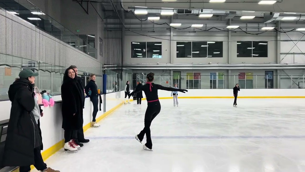 Sanah Prashant Pre-Preliminary Skating Skills