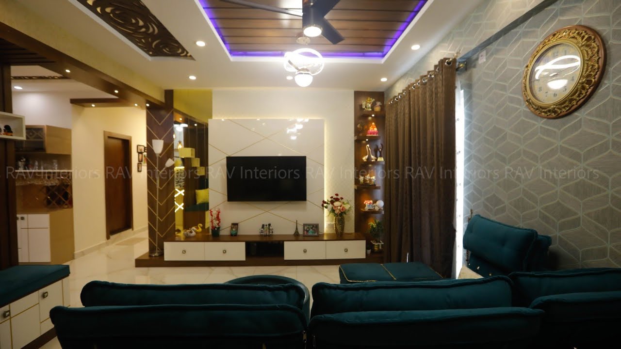 3BHK Interiors | Done by RAV Interiors | Best Interior Designers in Bangalore|3BHK Premium Interiors
