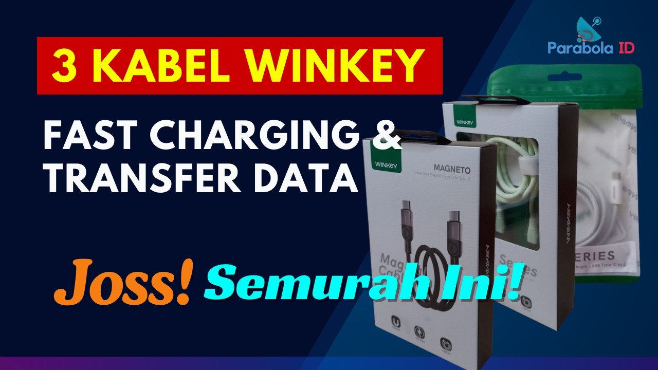 3 Kabel Fast Charging WINKEY! Iron, Silica & Magneto — Mana Paling Worth It?