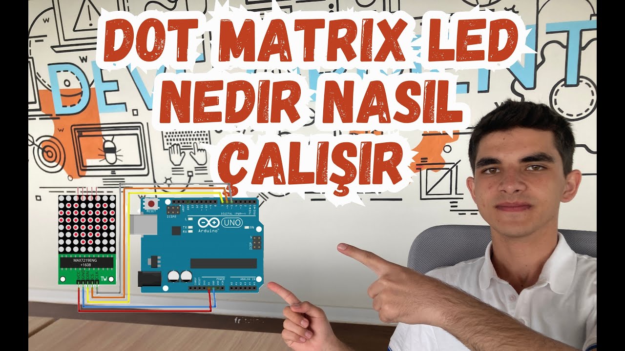 8x8 DOT MATRİS LED KULLANIMI