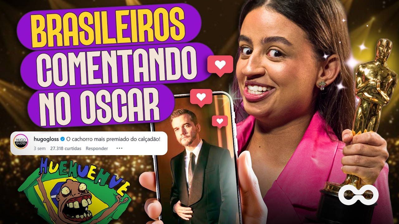 O OSCAR NÃO ESTAVA PREPARADO PARA O BRASIL | Credo, Amei!