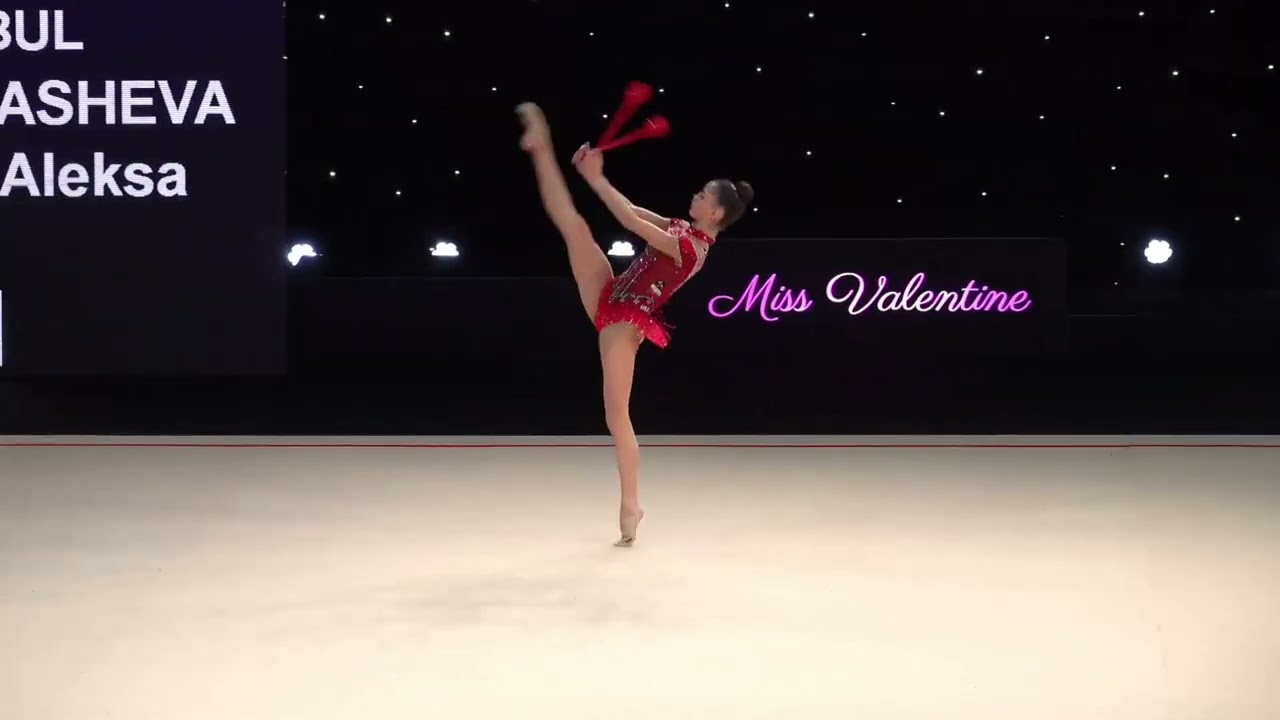 RASHEVA Aleksa (BUL) CLUBS 28,45 - Apparatus Final - Miss Valentine 2026