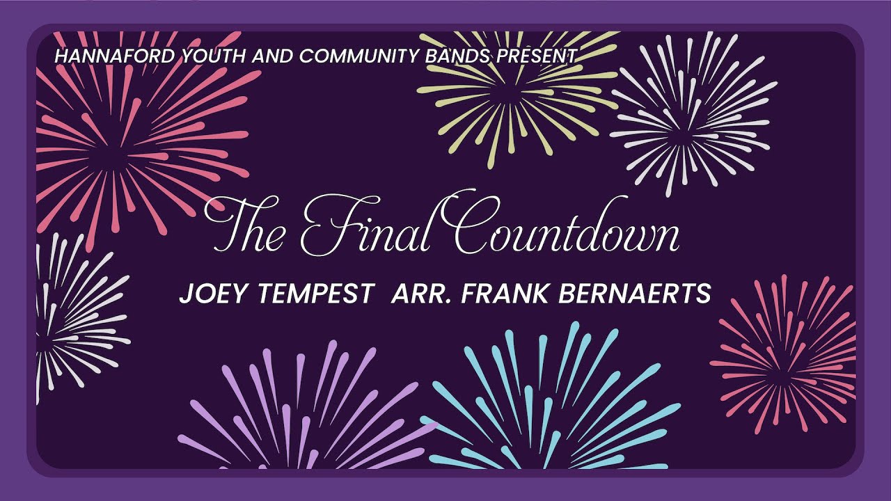 Final Countdown - Joey Tempest; arr.Frank Bernaerts