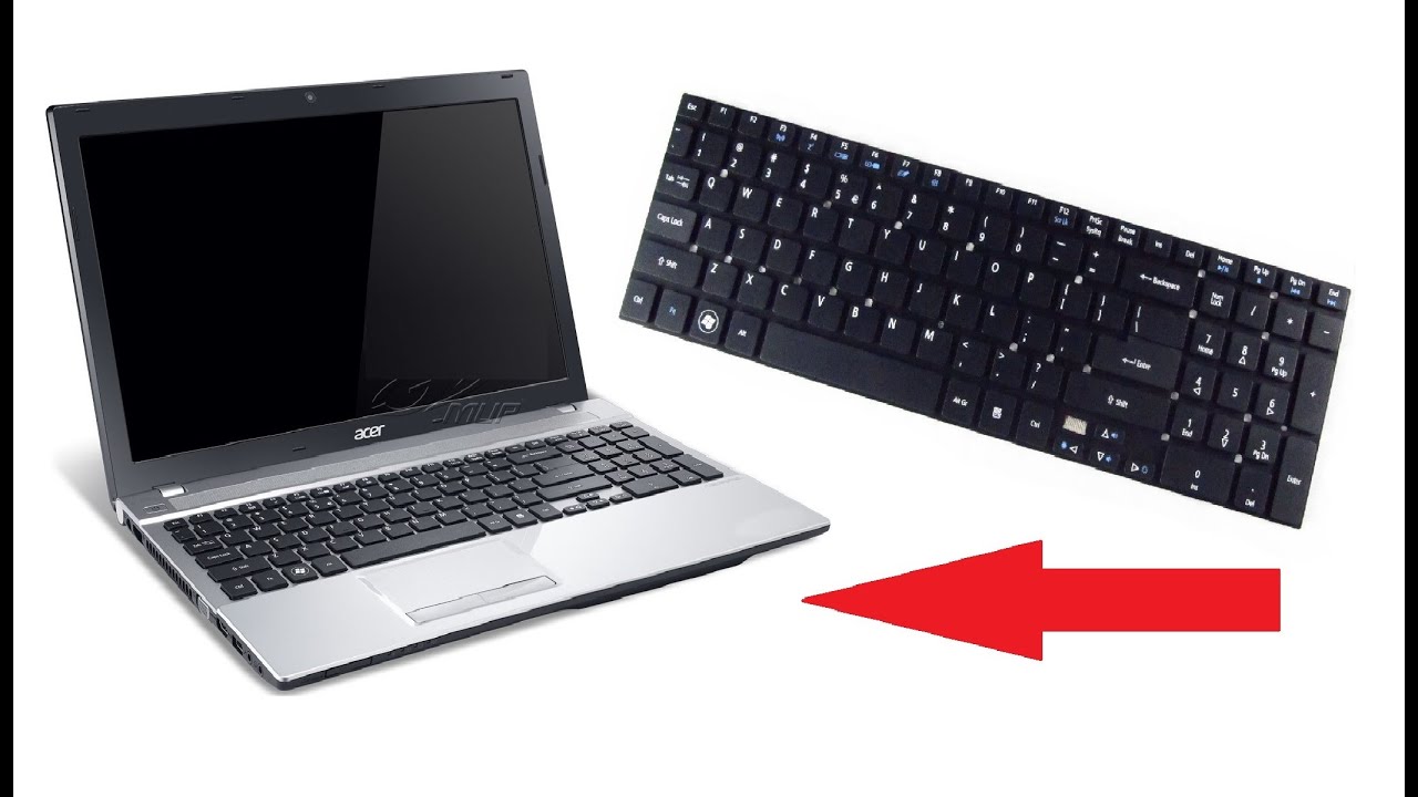 Как заменить клавиатуру на ноутбуке Acer V3-571G