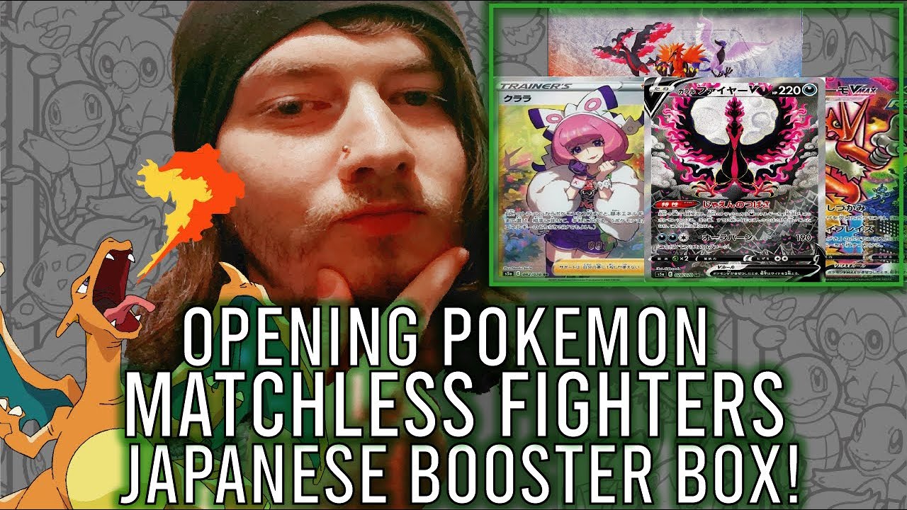 Opening Pokemon Cards Matchless Fighters & Fusion Strike Booster Packs