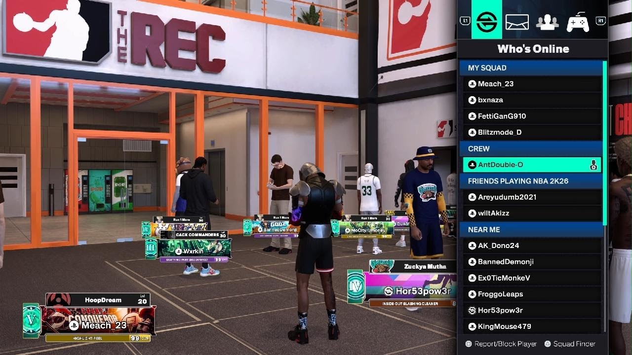 NBA 2K26 REC Gameplay With Friends! Went OFF This Game 😳🏀