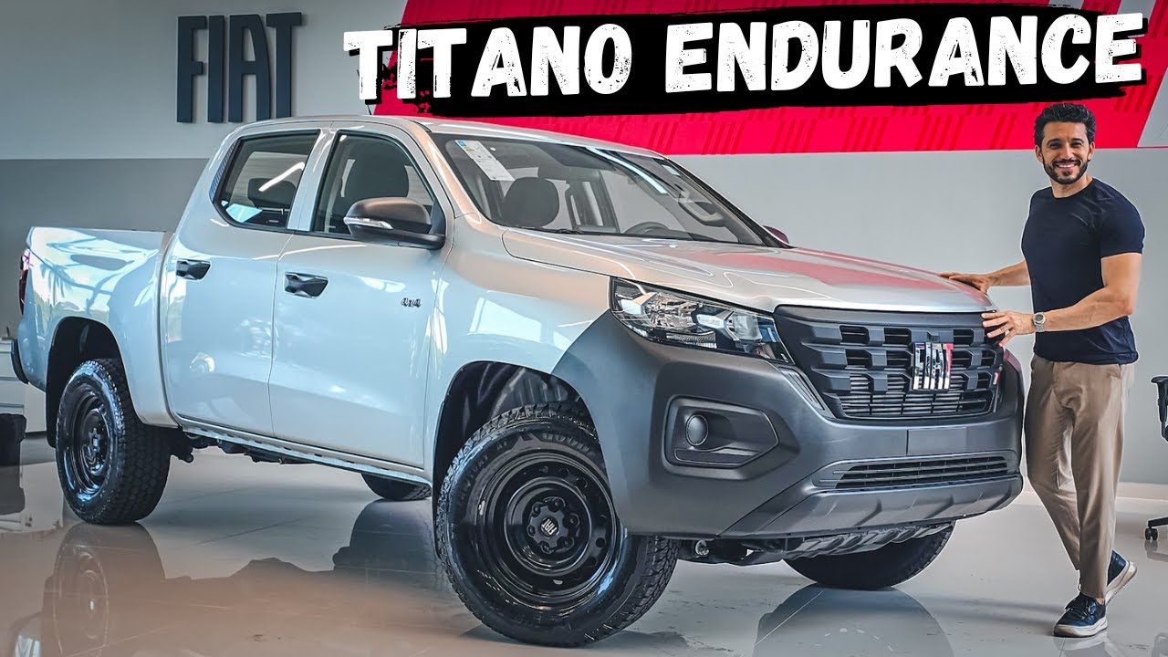 FIAT TITANO ENDURANCE 2025 essa é a versão de entrada REVIEW e PREÇO