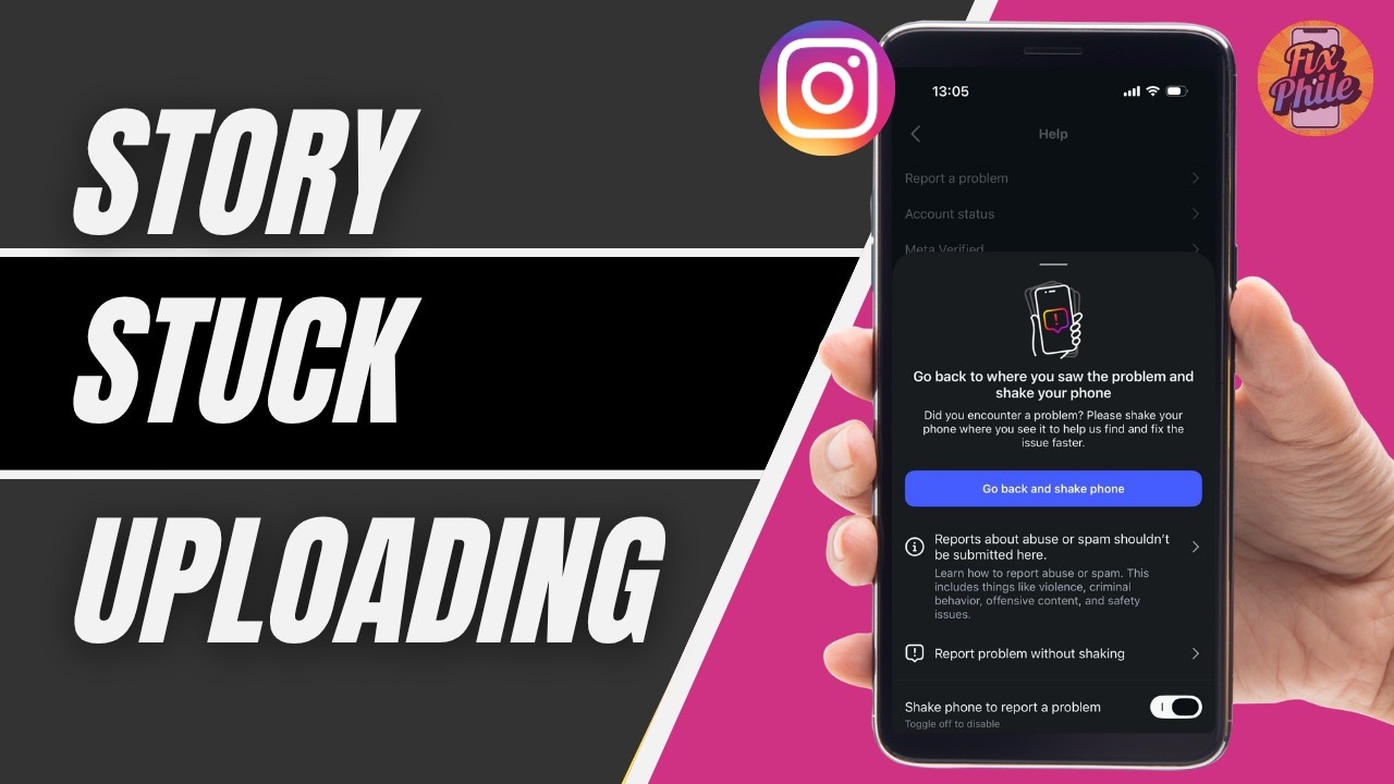 How To Fix Instagram Story Stuck On Uploading 2026 | Easy Fix