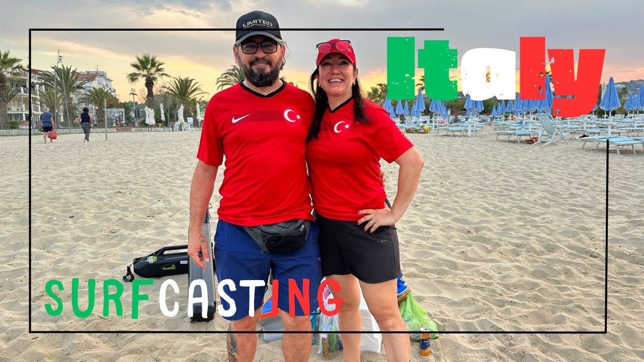 İtalya'da Surfcasting Turnuvası! İtalyan Balıkçılık Alışverişi ve Unutulmaz Balıkavı Macerası!