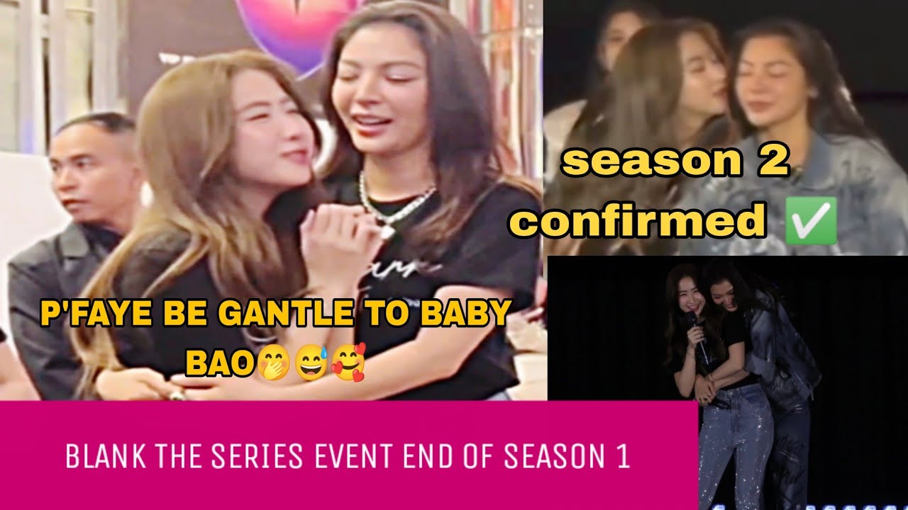BLANK THE SERIES EVENT SEASON 2 CONFIRMED #fayeyoko #blanktheseries