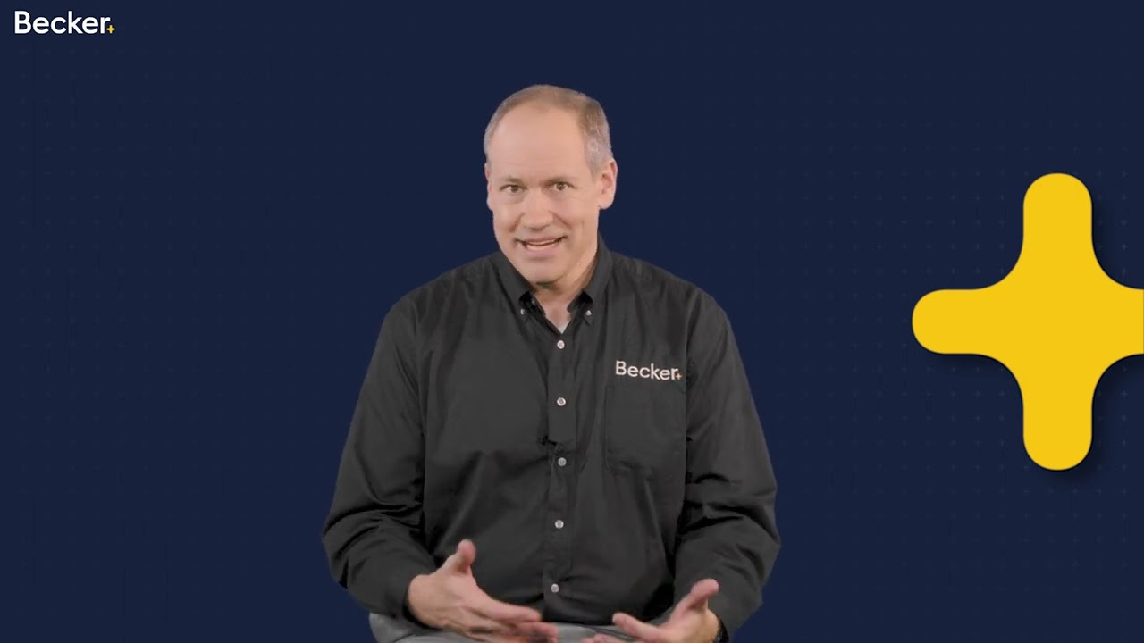 How to Study for the CPA Exam: Efficient CPA Exam Prep with a Becker National Instructor