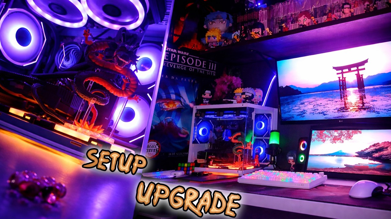 Building My Dream Gaming Setup ✨ | New Case, Unboxing & Cozy Desk Tour 🎮💫
