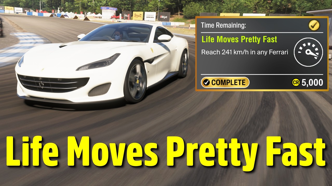 Forza Horizon 6 Life Moves Pretty Fast Daily Challenge Guide | Series 2 Week 1 Summer