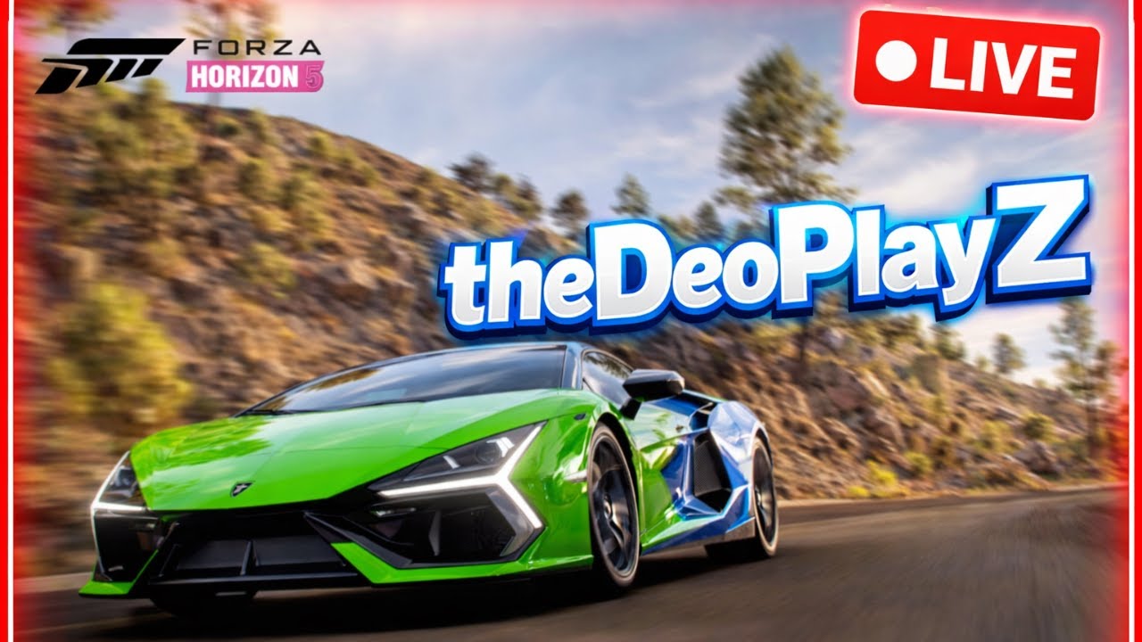 🔥 LIVE Forza Horizon 5 |SHORT Insane Supercar Races!