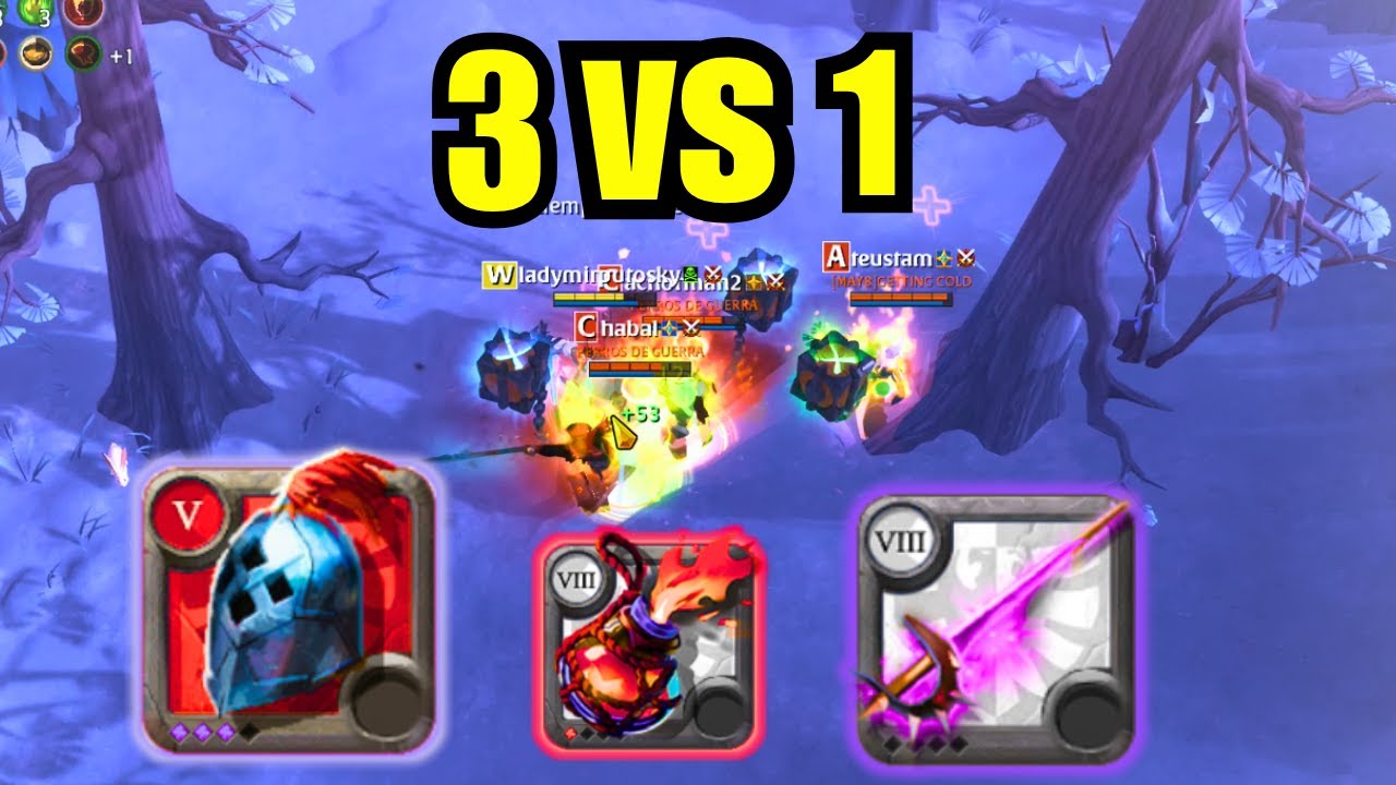 🔥Este combo no tiene sentido😱 pero borra todo en segundos. Albion Online.