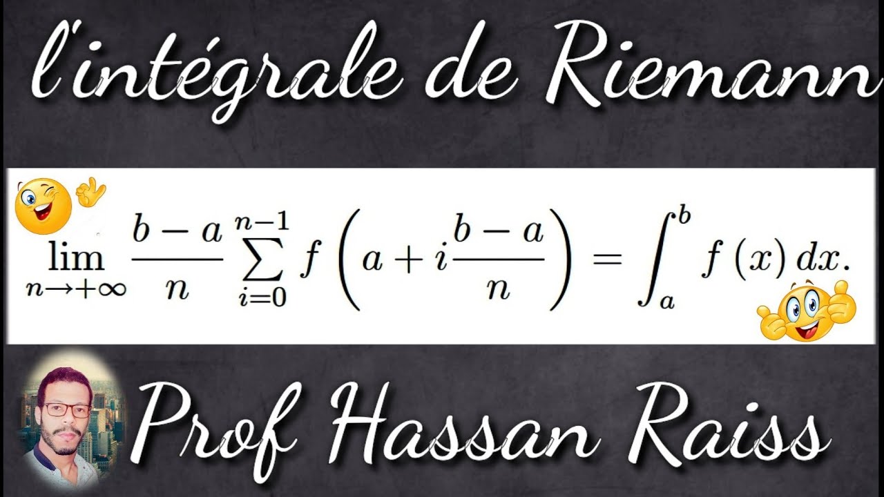 int&eacute;grale simple - int&eacute;grale de riemann analyse 2 ( partie 1 )