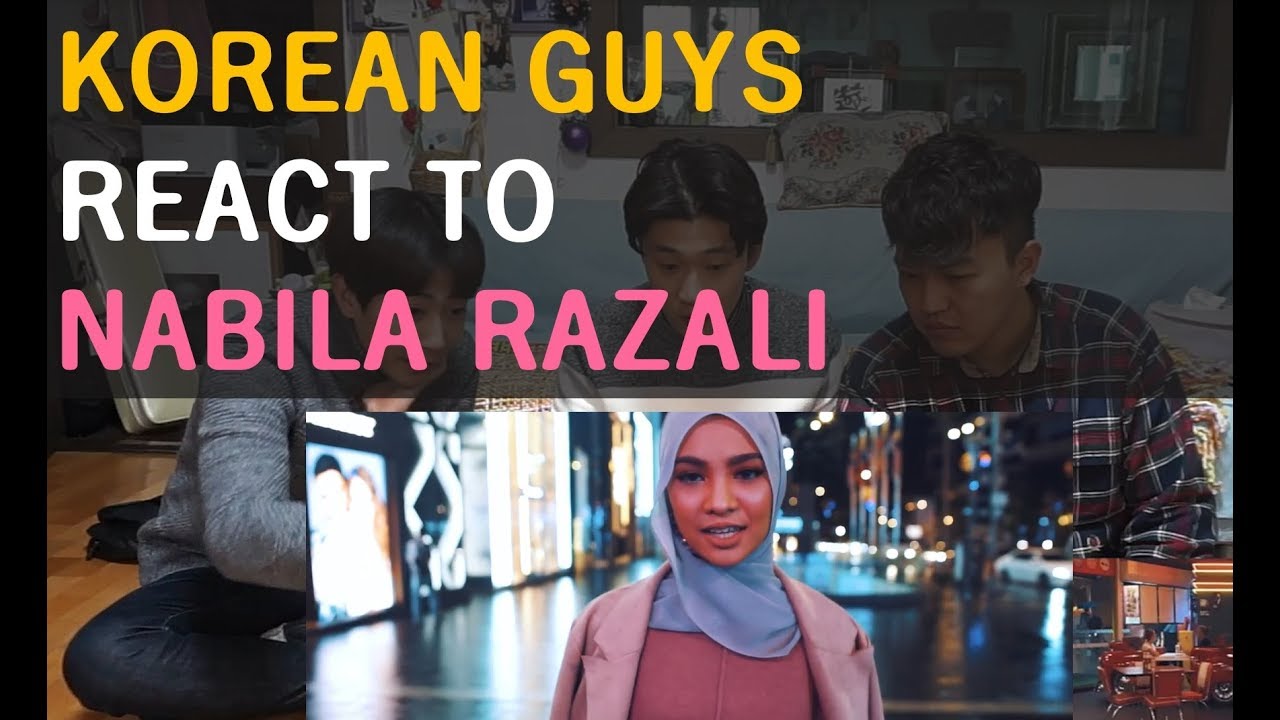 Korean Guys React to [NABILA RAZALI - PEMATAH HATI]