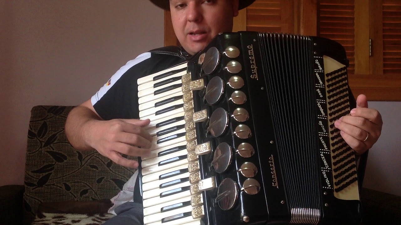 [VIDEO AULA ACORDEON] O QUE TEM A ROSA - SUA PRIMEIRA MÚSICA