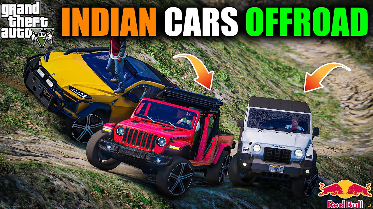 GTA 5 : GOING TO LEH LADKAH IN SNOW FALL WITH JEEP RUBICON AND JIMMY AND MICHAEL OMG!