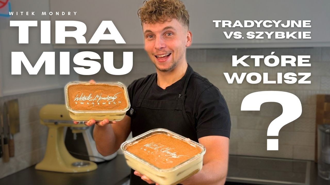 TIRAMISU – tradycyjne vs na śmietanie - Różnica jest OGROMNA