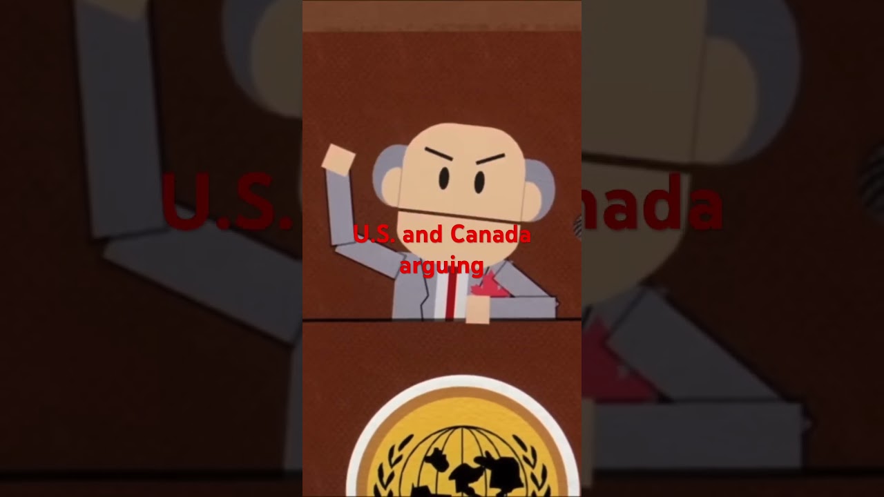 U.S. and Canada arguing #south #park #arguing #U.S. #canada