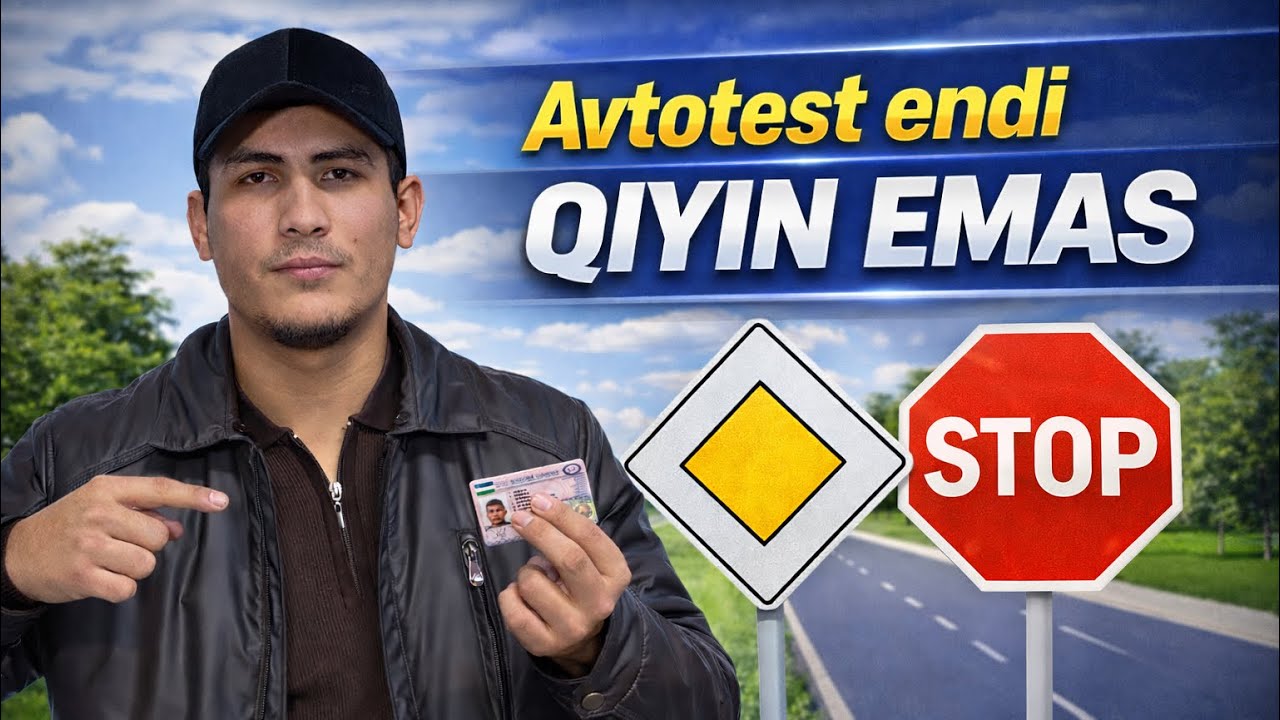 Avtotest: Har Bir Savolga Izoh🚗🚦