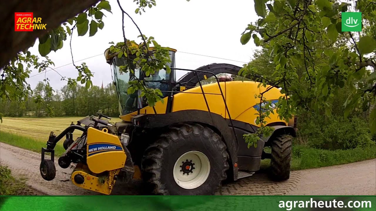 New Holland FR700 im AGRARTECHNIK-Maschinentest