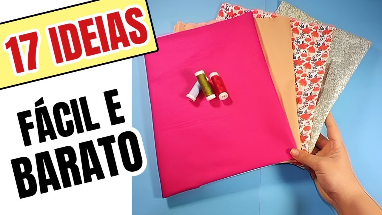 17 IDEIAS INCRÍVEIS PARA ORGANIZAR A CASA COM TECIDO E PAPEÃO