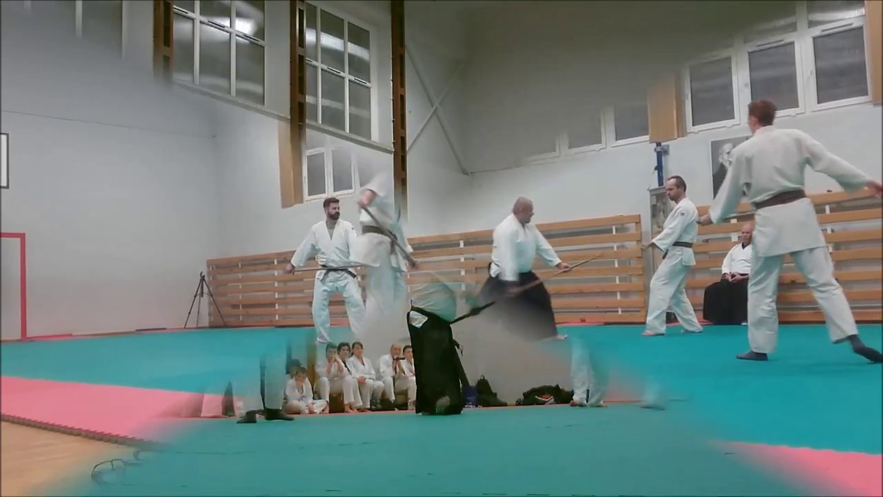 Aikido Kobayashi Ryu  Klub Przyjaci&oacute;ł Aikido   egzamin 3 Dan sensei Eugeniusz Żołud